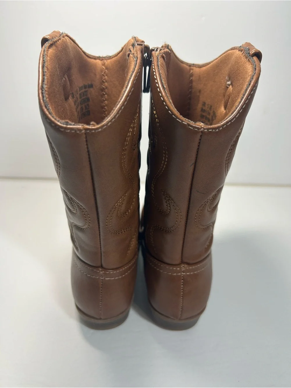 Sonoma Girls Western Cowboy Boots, faux leather Size 13